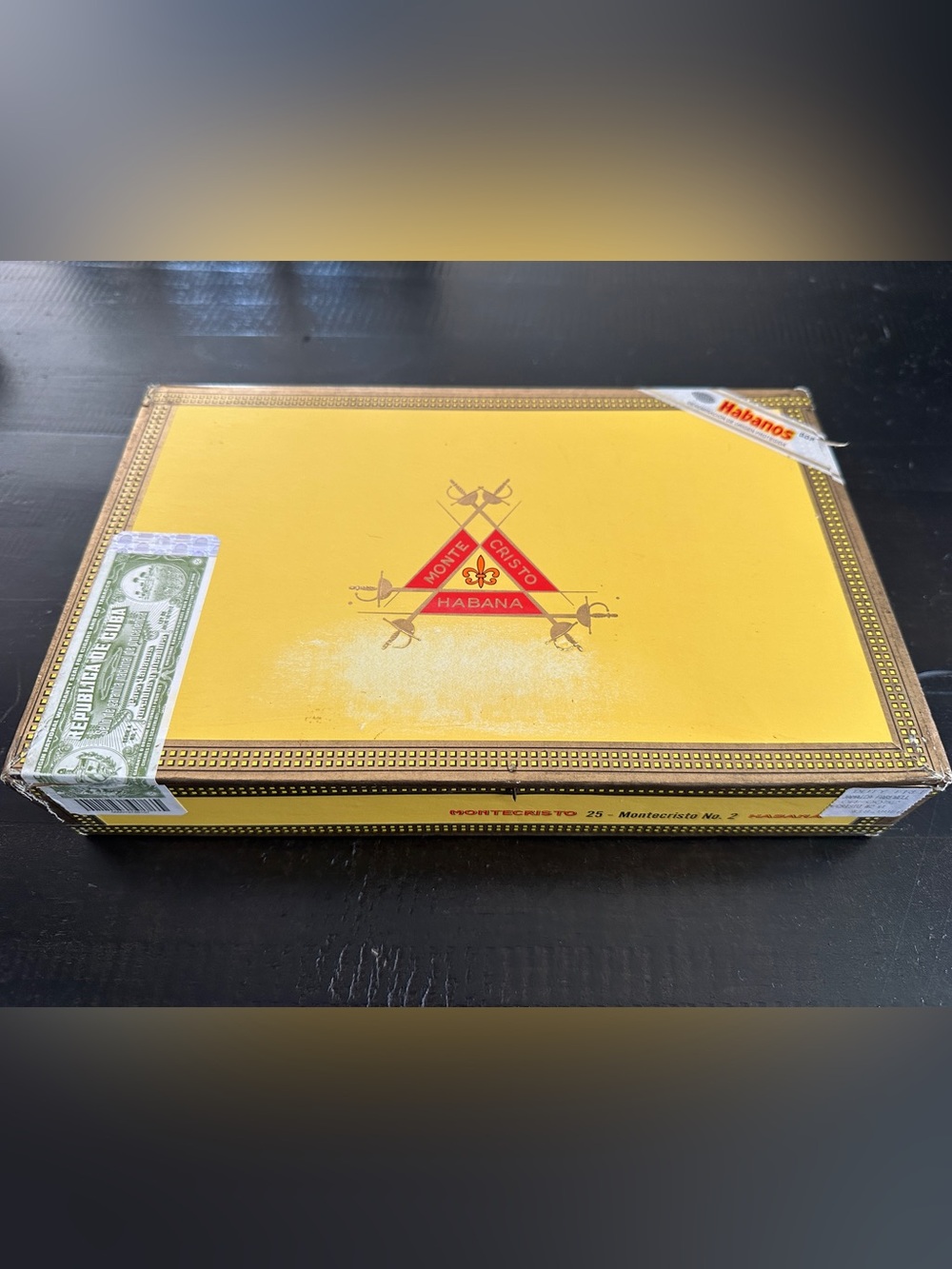 Habana Yellow Cigar Gift Box